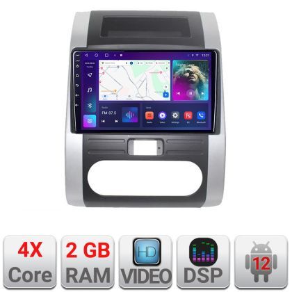 Navigatie Nissan X-Trail 2007-2013 A-001  2+32 GB Android Waze USB Navigatie Internet Youtube Radio