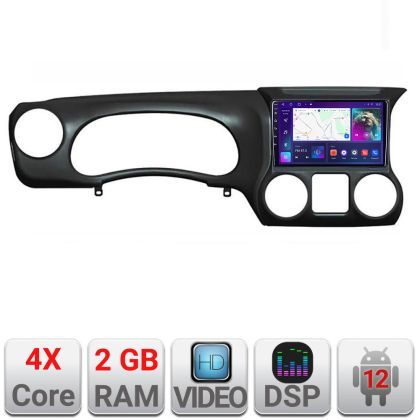 Navigatie Jeep Wrangler 2011-2014 A-WR  2+32 GB Android Waze USB Navigatie Internet Youtube Radio