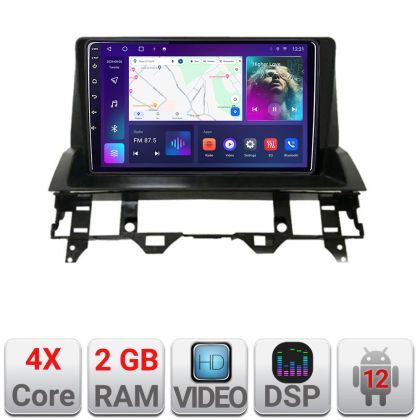 Navigatie Mazda 6 2004-2008 A-MZD6  2+32 GB Android Waze USB Navigatie Internet Youtube Radio