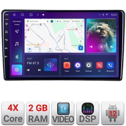 Navigatie Eclipse Cross 2019- A-eclipse  2+32 GB Android Waze USB Navigatie Internet Youtube Radio