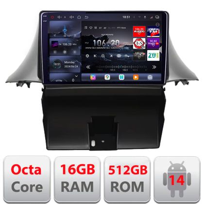 Navigatie Chevrolet Orlando Qled 2K Octa Core 12+256GB LTE 4G DSP Wifi 5Ghz android auto carplay radio gps internet kit-orlando+EDT-E809-2K