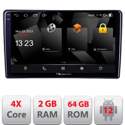 Navigatie Fiat Tipo 2020- Android Ecran 720P Quad Core 2+64 carplay android auto