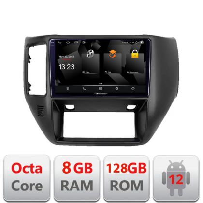Navigatie Nissan Patrol 2005-2011 Android Octa Core Qualcomm 2K Qled 8+128 DTS DSP 360 4G Optical