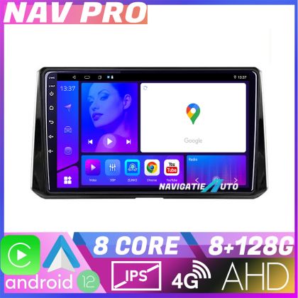 Navigatie Toyota Corolla 2019 KIT 388 levin EDOTEC-LITE Android Ecran 720P Octa Core 8 128 Carplay