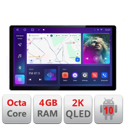 Navigatie dedicata Mazda 6 2013-2017 N-223 Edonav ecran 13" 2K 4+32 Android Waze USB Navigatie 4G 360 Toslink Youtube Radio KI