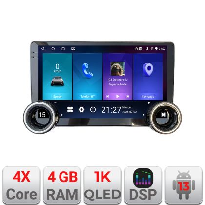 Navigatie Skoda Kodiaq Kit-kodiaq Edotec  4+64 10.5 inch Incell 1K android Wifi 5Ghz gps internet