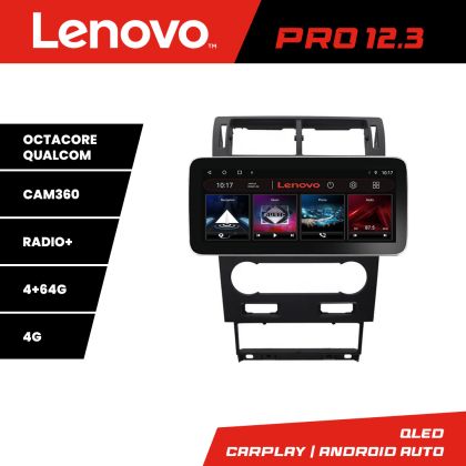 Navigatie Ford Mondeo 2004-2007 Lenovo Qled 12.3 inch Octa Core 4+64 360 DSP ADAS carplay android auto radio internet kit-mondeo2004-v2+PRO-12.3-4+64