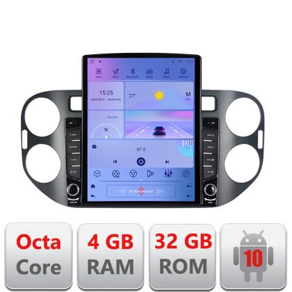 Navigatie VW Tiguan si Golf Plus 2012-2016 Android radio gps internet Octa Core 4+64 LTE Kit-489v2+EDT-E709
