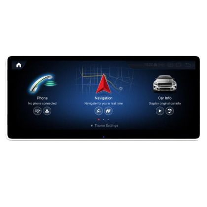 Navigatie Mercedes C W205 GLC V X NTG5, Android, Octa Core, 12+256, 12.3", Qled 2K 2400x900, Qualcomm 680