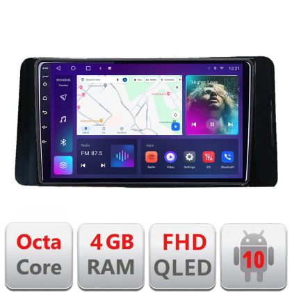 Navigatie Skoda Kamiq 2019- Android radio gps internet quad core 4+64 carplay android auto Kit-kamiq+EDT-E310v3