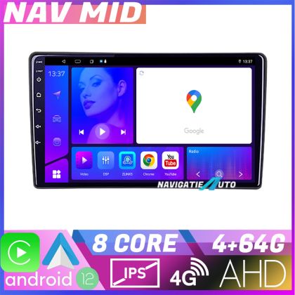 Navigatie Nissan X Trail 2004 2007 EDOTEC-LITE Android Ecran 720P Octa Core 4 64 Carplay