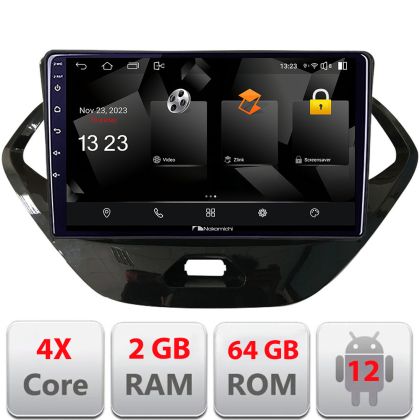 Navigatie Ford KA 2015-2020 Android Ecran 720P Quad Core 2+64 carplay android auto