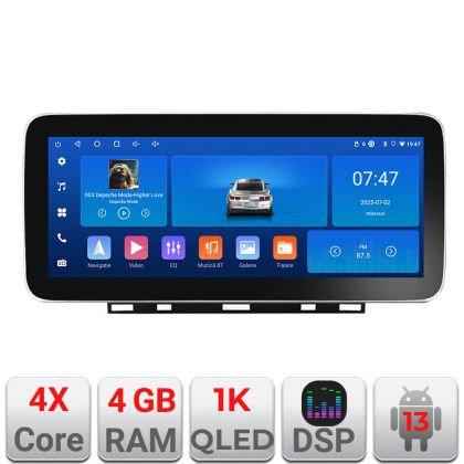 Navigatie Renault Clio 5 Edotec 4+64 12.3 inch Incell 1K android Wifi 5Ghz gps internet