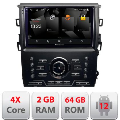 Navigatie Mondeo MK5 SYNC2 si SYNC 3 2015-2022 Android Ecran 720P Quad Core 2+64 carplay android auto