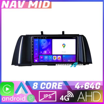 Navigatie Bmw F10 NBT 2012 2016 EDOTEC-LITE Android Ecran 720P Octa Core 4 64 Carplay