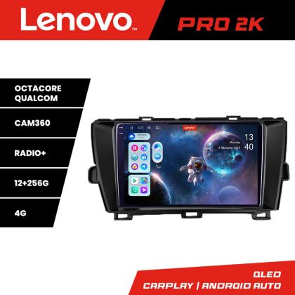 Navigatie Toyota Prius 2009-2014 Lenovo Kit-TY39 8 core QLED 2K 12+256 360 Android Waze USB Navigatie Internet Youtube Radio