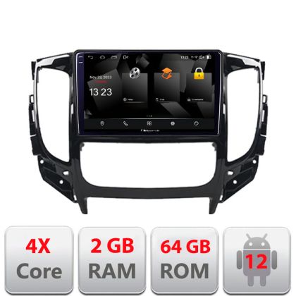 Navigatie Mitsubishi L200 2014-2020 5230-1094 Android Ecran 720P Quad Core 2+64 carplay android auto