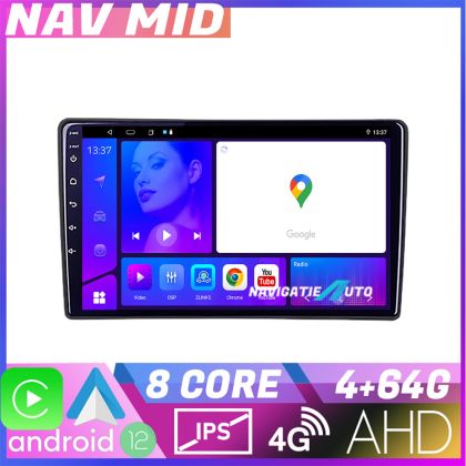 Navigatie Peugeot 308 2013 2017 KIT 308 EDOTEC-LITE Android Ecran 720P Octa Core 4 64 Carplay