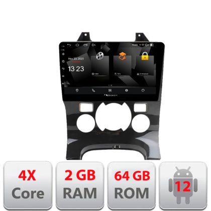 Navigatie Peugeot 3008 Quad Core 5230-323 Android Ecran 720P Quad Core 2+64 carplay android auto