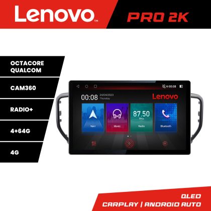 Navigatie Kia Sportage facelift 2019 - K-SPORTAGE-19 Lenovo PRO 4+64 13 inch 2K android 4G DSP gps internet