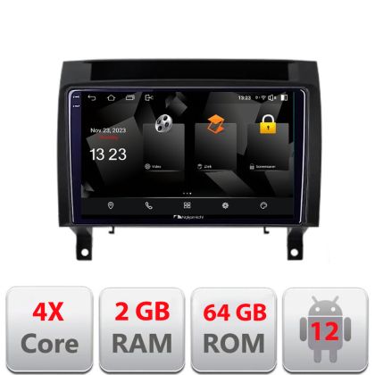 Navigatie Mercedes SLK 2004-2011 5230-SLK Android Ecran 720P Quad Core 2+64 carplay android auto