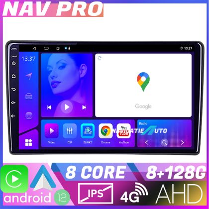 Navigatie Renault Trafic 2008-2012 EDOTEC-LITE Android Ecran 720P Octa Core 8+128 Carplay  Android auto