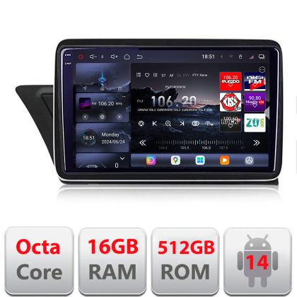 Navigatie Audi A4 A5 B8 cu MMI3G 2009-2016 Android radio gps internet 8 core QLED 2K 12+256GB 360 Edotec