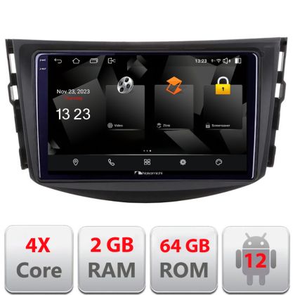 Navigatie Toyota RAV4 5230-018 Android Ecran 720P Quad Core 2+64 carplay android auto