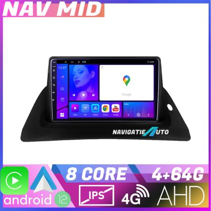Navigatie Renault Kangoo EDOTEC-LITE Android Ecran 720P Octa Core 4 64 Carplay