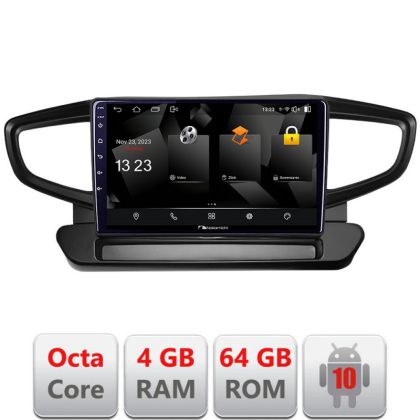 Navigatie Hyundai Ioniq 2016-2020 Android Octa Core 720p 4+64 DSP 360 camera carplay android auto