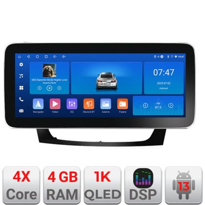Navigatie Mercedes W211 W219 K-090 Edotec 4+64 12.3 inch Incell 1K android Wifi 5Ghz gps internet  Cor
