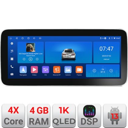 Navigatie Nissan Navara 2006-2014 K-NAVARA Edotec 4+64 12.3 inch Incell 1K android Wifi 5Ghz gps internet