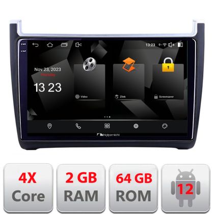 Navigatie VW Polo 2014- 5230-655 Android Ecran 720P Quad Core 2+64 carplay android auto