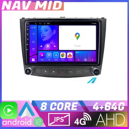 Navigatie Lexus IS 2005 2011 KIT IS EDOTEC-LITE Android Ecran 720P Octa Core 4 64 Carplay