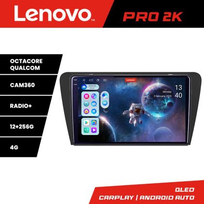 Navigatie Skoda Octavia 3 Lenovo Kit-279 8 core QLED 2K 12+256 360 Android Waze USB Navigatie Internet Youtube Radio