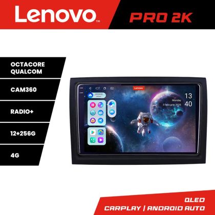 Navigatie Fiat ducato 2006- Lenovo Kit-DUCATO 8 core QLED 2K 12+256 360 Android Waze USB Navigatie Internet Youtube Radio v2