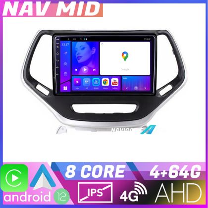Navigatie Jeep Cherokee 2014 2019 KIT 248 EDOTEC-LITE Android Ecran 720P Octa Core 4 64 Carplay