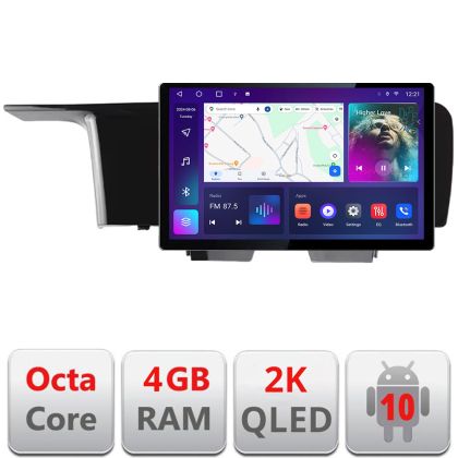 Navigatie Kia Sorento 2020- Qled 2K Octa Core 4+32 LTE 4G DSP Wifi 5Ghz android auto carplay radio gps internet kit-sorento-2020+EDT-E413-2K