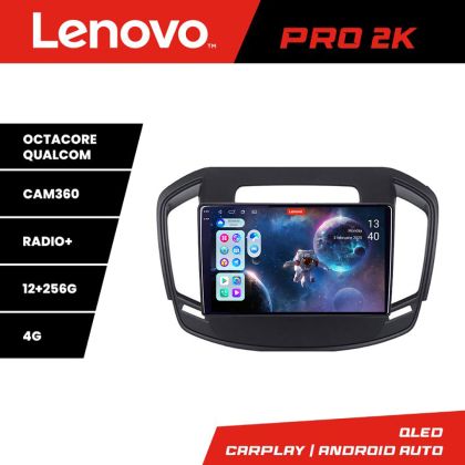 Navigatie Opel Insignia Lenovo Kit-338 8 core QLED 2K 12+256 360 Android Waze USB Navigatie Internet Youtube Radio