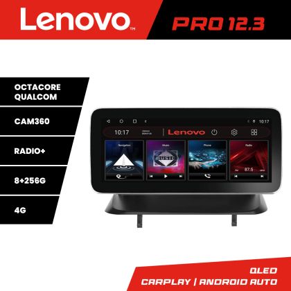 Navigatie Peugeot 3008 5008 Lenovo Qled 12.3 inch Octa Core 8+256 360 DSP ADAS carplay android auto radio internet kit-3008+PRO-12.3-8+256
