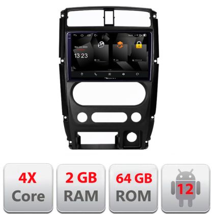 Navigatie Jimny 2007-2016 5230-JIMNY07 Android Ecran 720P Quad Core 2+64 carplay android auto