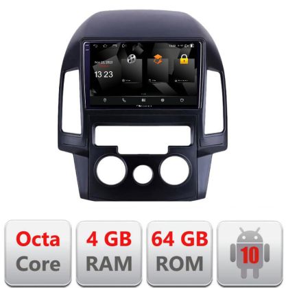 Navigatie Hyundai I30 2009-2012 clima manuala 5510-I30AC Android Octa Core 720p 4+64 DSP 360 camera carplay android auto