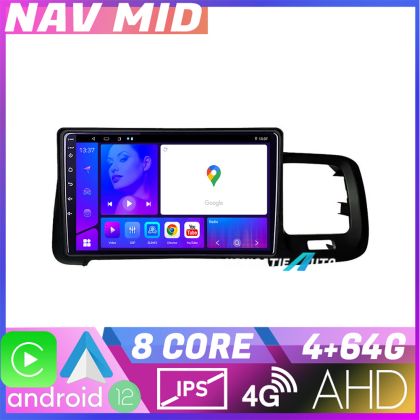 Navigatie Volvo S60 2014 2018 sistem Sensus Connect KIT s60 14 EDOTEC-LITE Android Ecran 720P Octa Core 4 64 Carplay