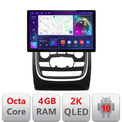 Navigatie Dodge Durango 2014-2020 Qled 2K Octa Core 4+64 LTE 4G DSP Wifi 5Ghz android auto carplay radio gps internet Kit-+EDT-E413-2K