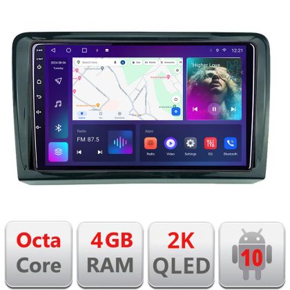 Navigatie VW PQB C-VW Android Octa Core Ecran 2K QLED GPS 4G 4+32GB 360 KIT-vw+EDT-E410-2K