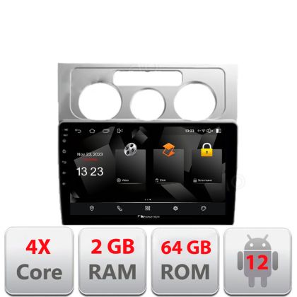 Navigatie VW Touran 2003-2010 5230-TOURAN1 Android Ecran 720P Quad Core 2+64 carplay android auto