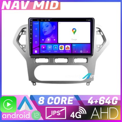 Navigatie Ford Mondeo 2006 2010 KIT MONDEO AC EDOTEC-LITE Android Ecran 720P Octa Core 4 64 Carplay