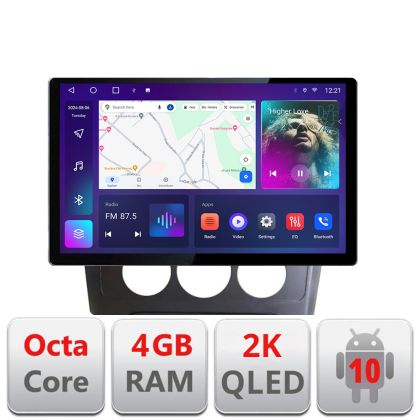 Navigatie dedicata Citroen C4 cu clima manuala 2015-2018 N-C4-AC Edonav ecran 13" 2K 4+32 Android Waze USB Navigatie 4G 360 To