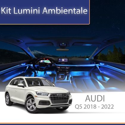 Lumini ambientale  Audi Q5 2018-2025 set complet control telefon sau sistem original
