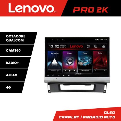 Navigatie Opel Astra J Lenovo Kit-072 8 core QLED 2K 4+64 360 Android Waze USB Navigatie Internet Youtube Radio